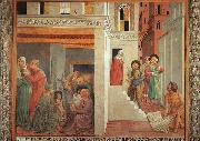 Benozzo Gozzoli The Birth of St.Francis and Homage of the Simple Man Spain oil painting artist